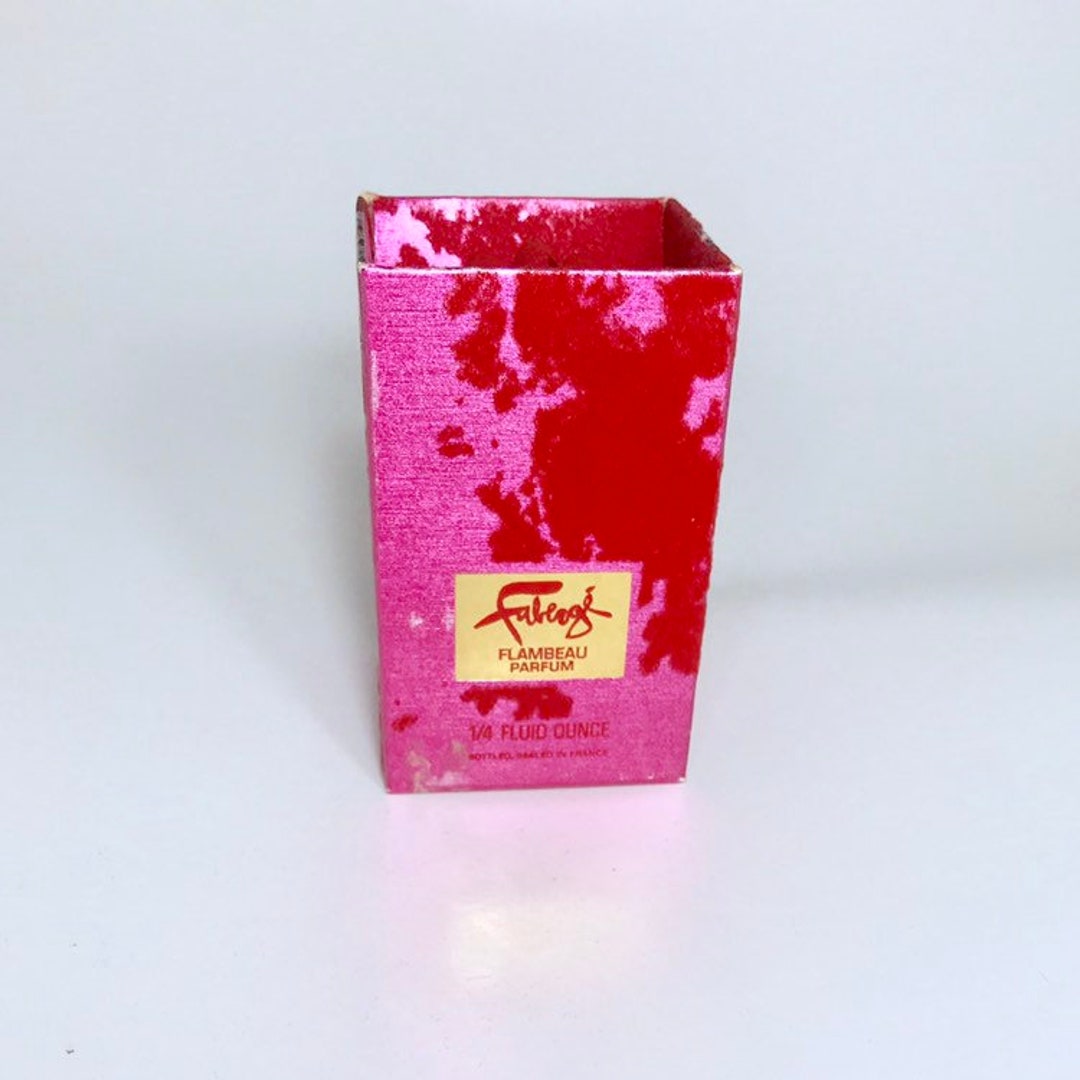 Vintage Faberge Flambeau Parfum France 1/4 Fluid Ounce - Etsy