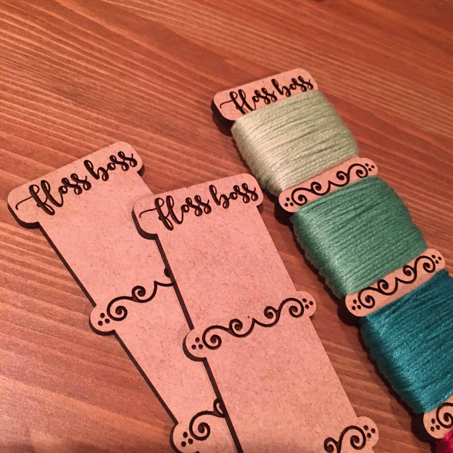 Embroidery Floss Organizer for 5 Colors floss Boss or Etsy
