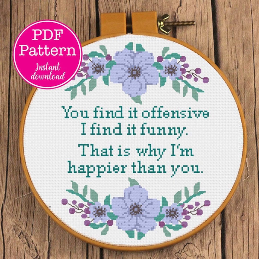 "You Find It Offensive I Find It Funny" Sarcastic Mug - 11 Oz White Ceramic Novelty Gift