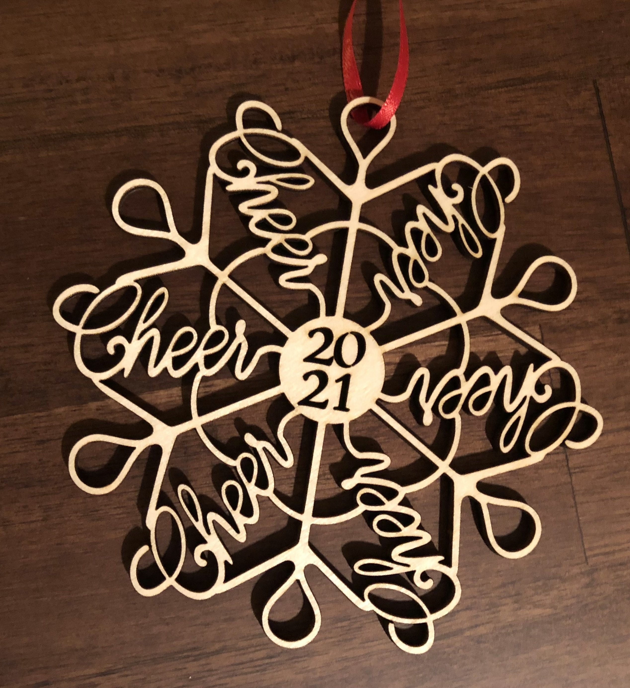 Wooden Word Ornaments – Z Create Design