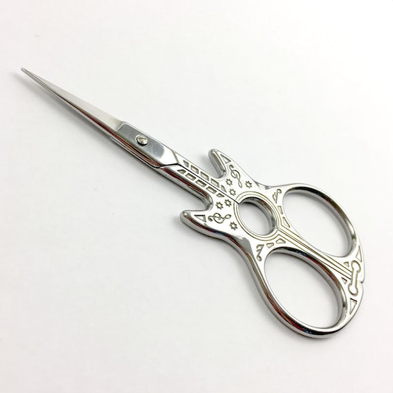 Guitar Embroidery Scissors Extra Sharp Fine Tip Small -  Israel