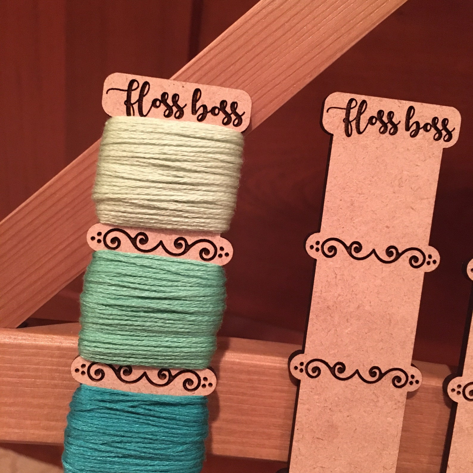 Embroidery Floss Organizer for 5 Colors floss Boss or Etsy