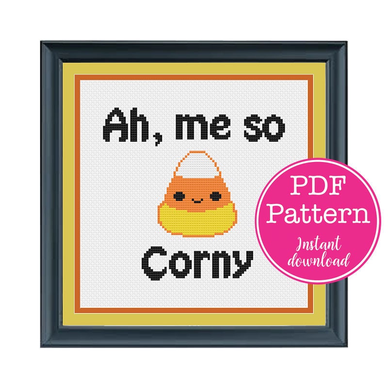 Ah Me So Corny Sarcastic Rap Lyrics Candy Corn Halloween Etsy