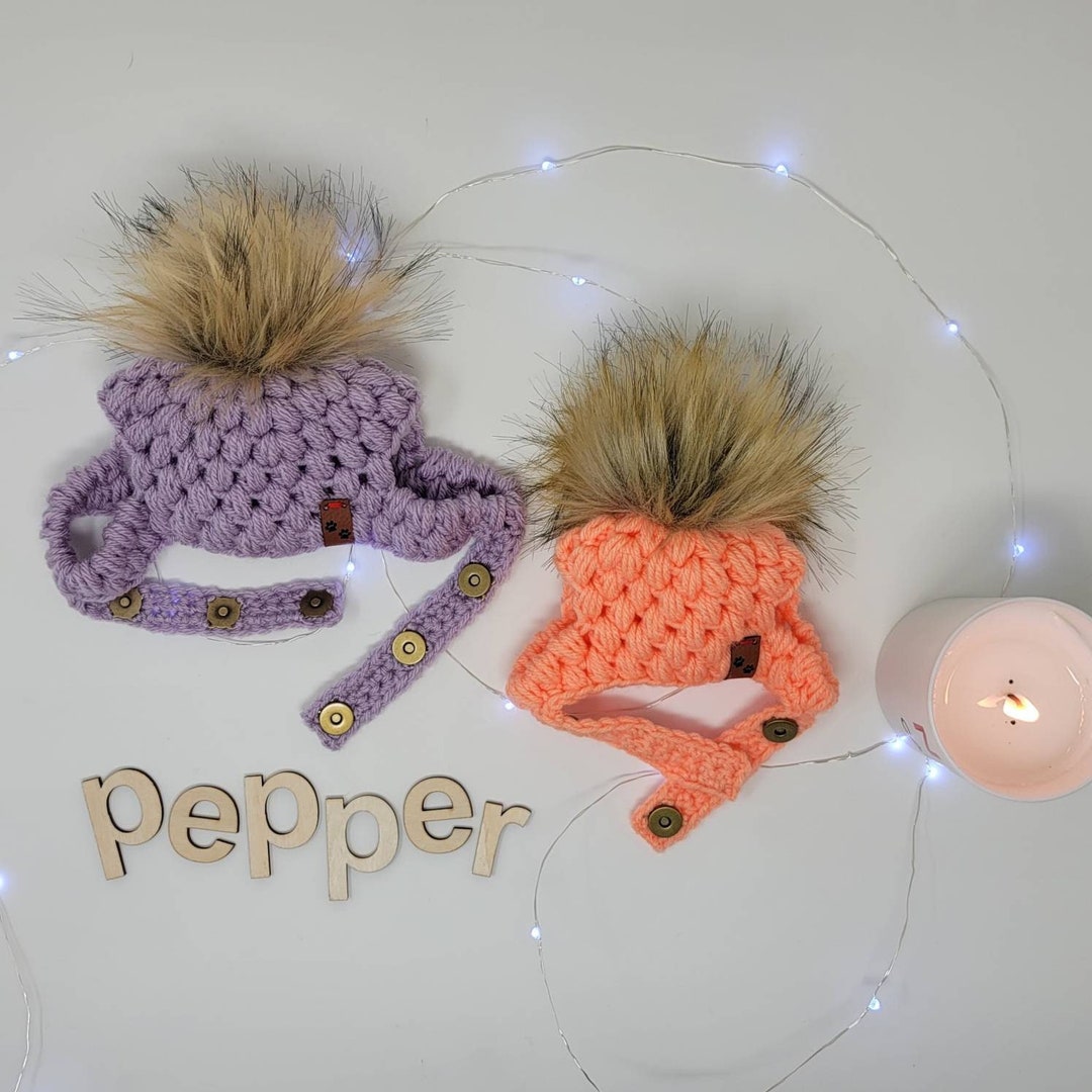 Crochet Pet Hat Crochet Dog Hat Crochet Cat Hat Crochet Dog Beanie Pet