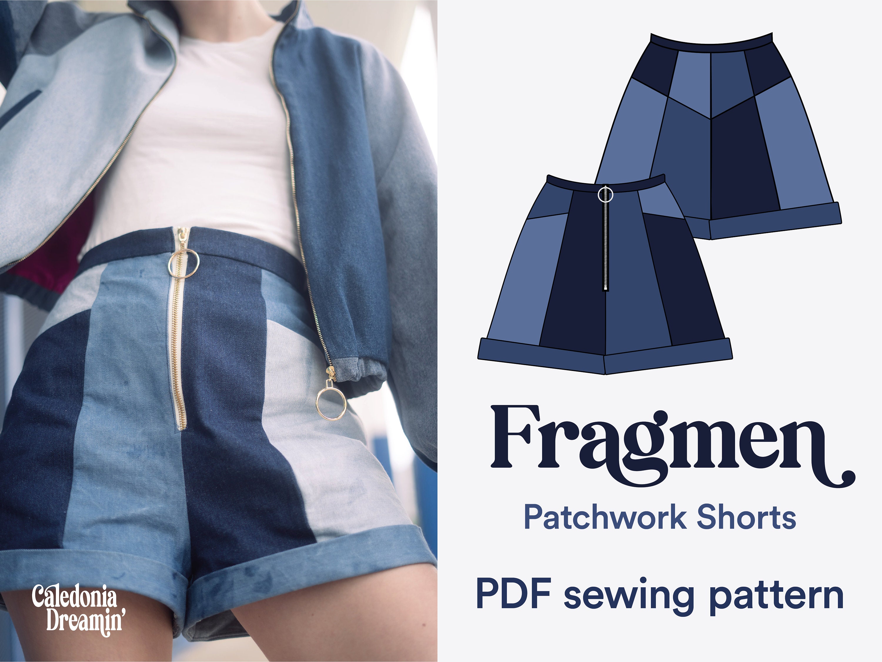 Vintage Patchwork Denim Jacket (S) – Retro and Groovy