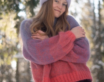 MSGM】OVERSIZED DIAMOND MOHAIR KNIT 2805 Chunky Mohair MSGM】OVERSIZED DIAMOND MOHAIR KNIT 2805 Chunky Mohair