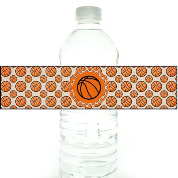 Basketball Water Bottle - Etsy