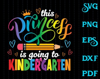 Free Free Kindergarten Princess Svg 164 SVG PNG EPS DXF File