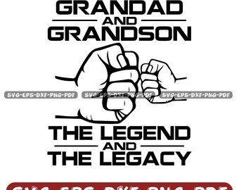 Download Grandpa And Grandson Svg Etsy