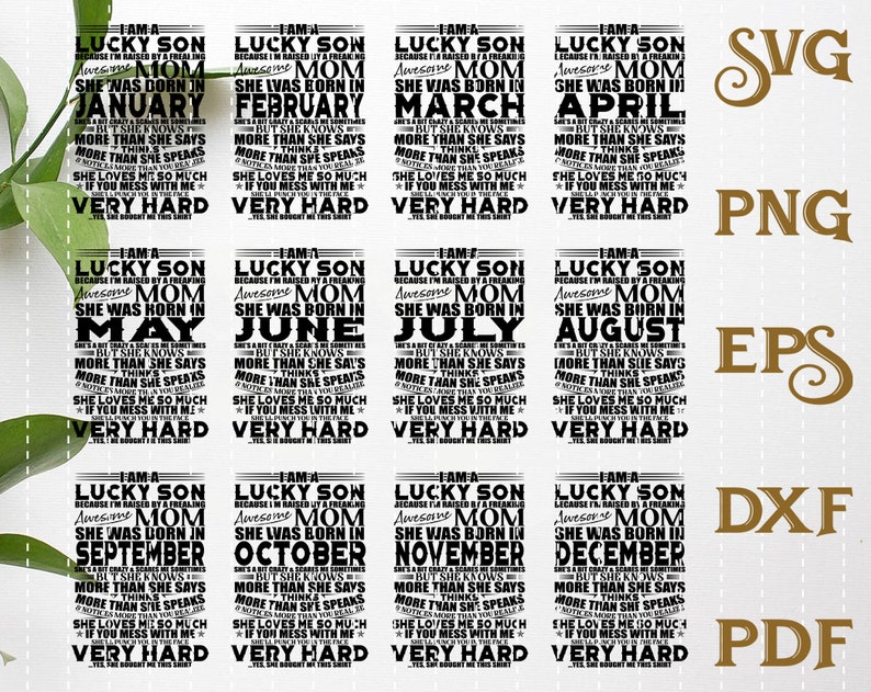 Free Free Lucky Son Svg 639 SVG PNG EPS DXF File