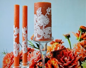 fall unity candle sets