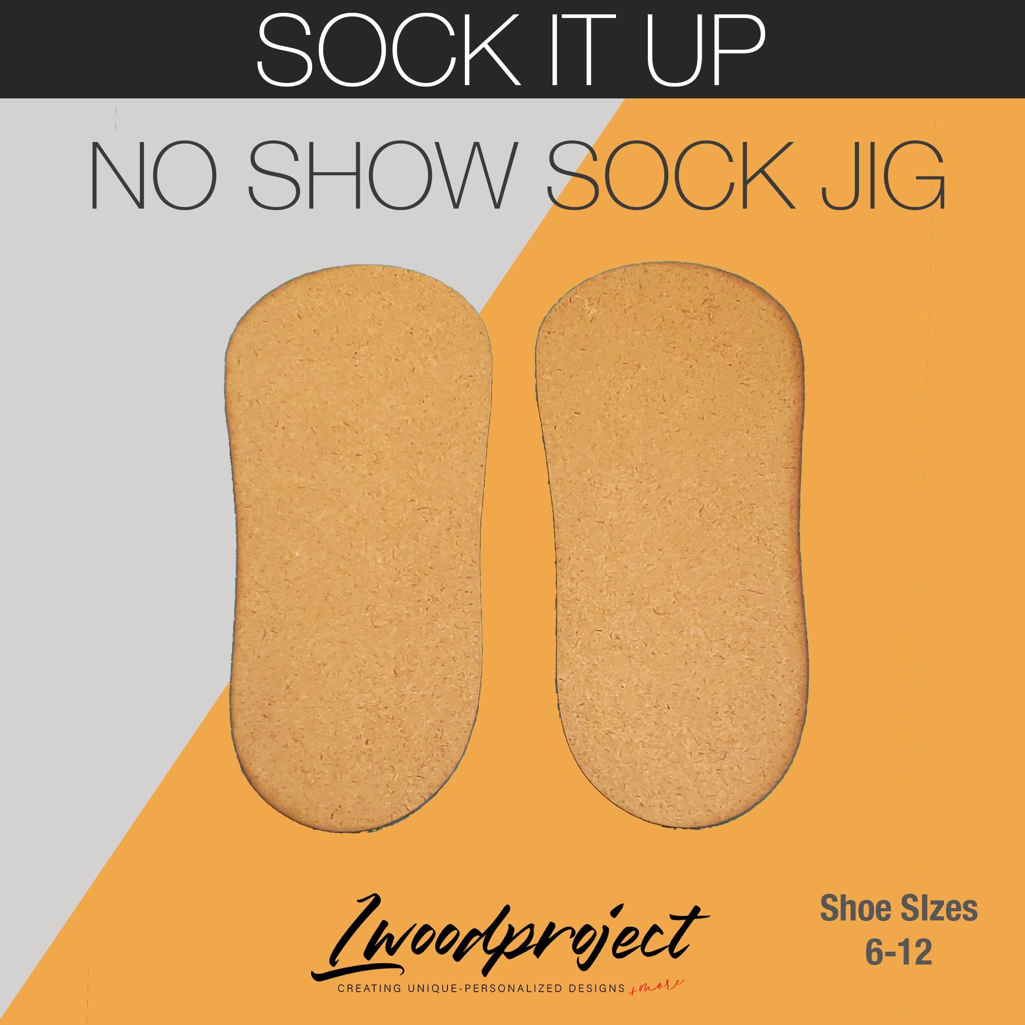 Sock It Up NO SHOW Sock Jig set of 2 Etsy