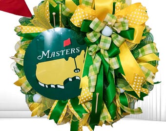 Masters golfkrans deurdecoratie