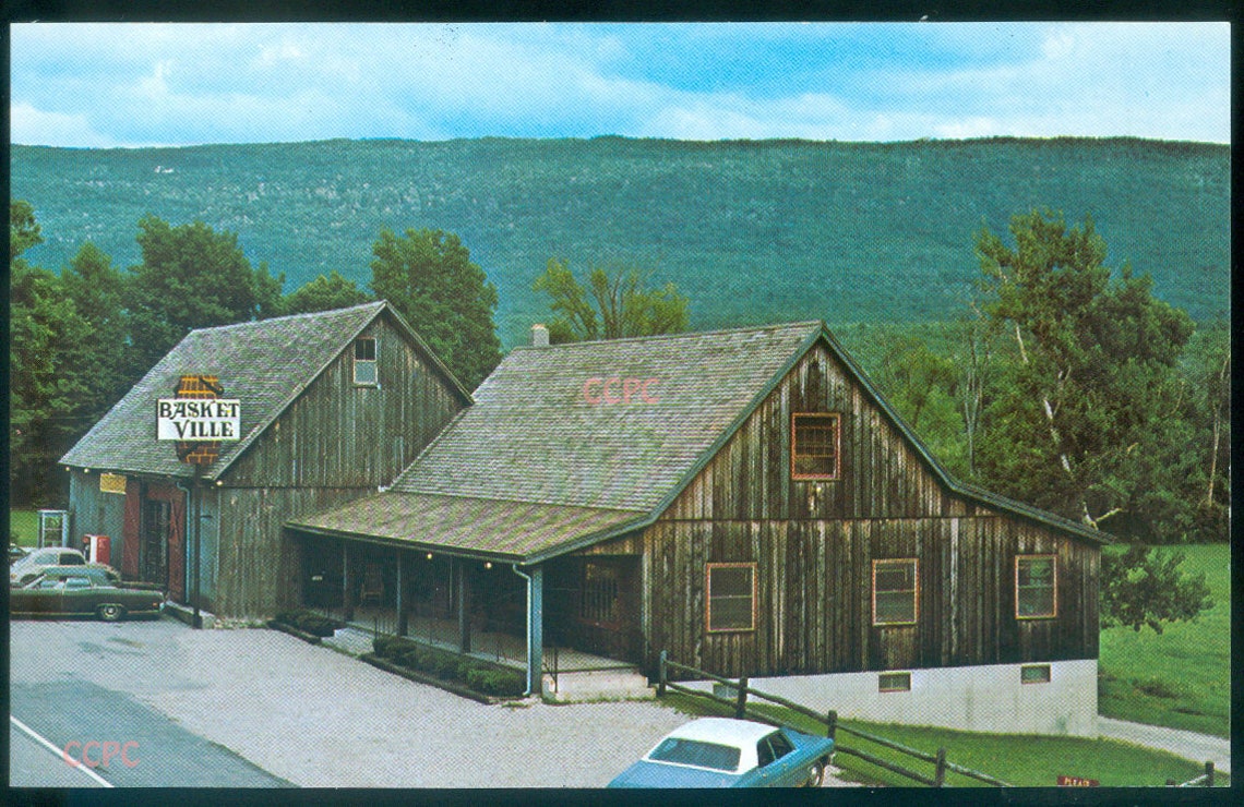Manchester Vermont Basketville World's Largest Basket Etsy