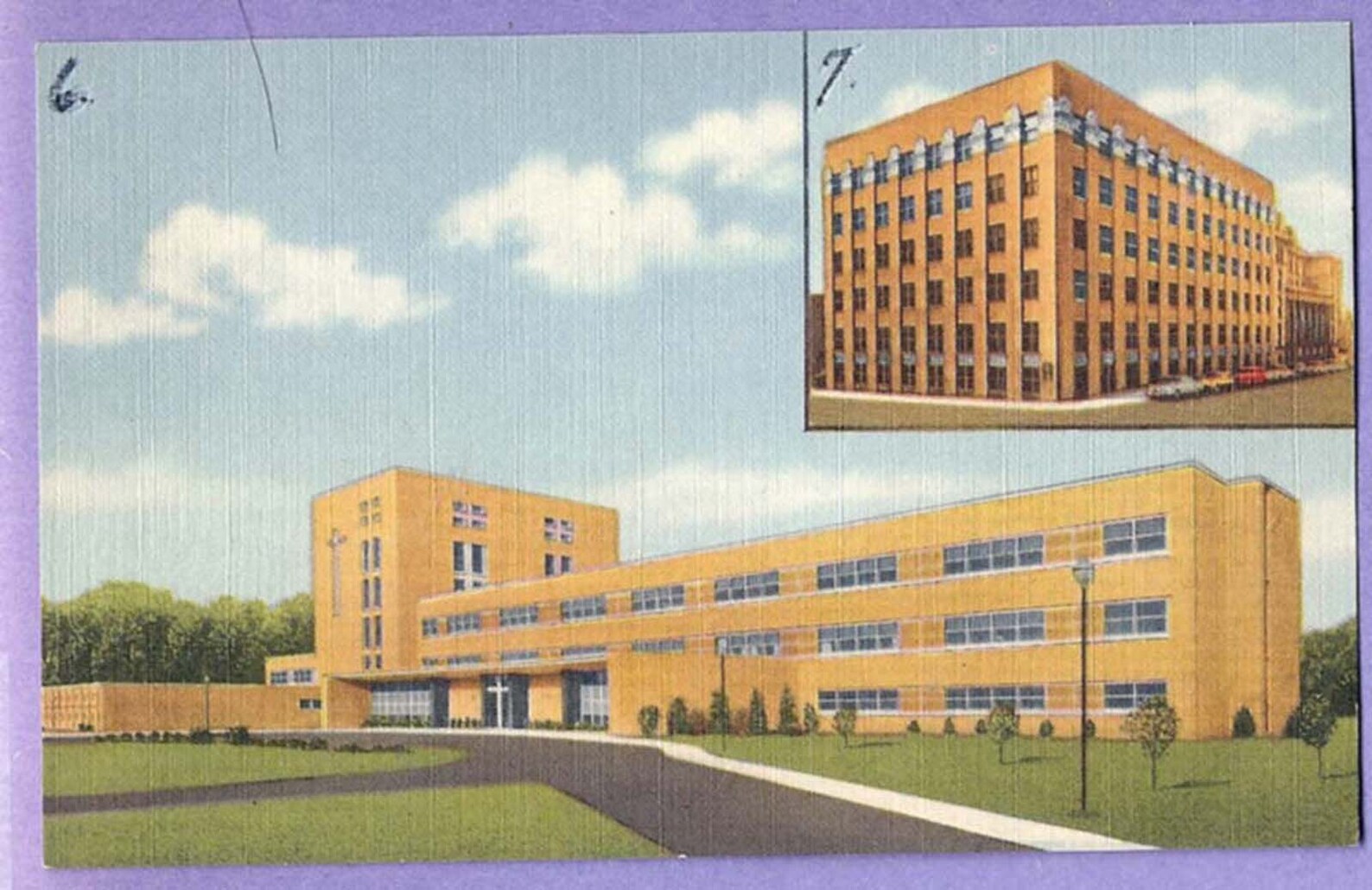 Canton Ohio Mercy and Timken Mercy Hospitals 1960's Linen Etsy