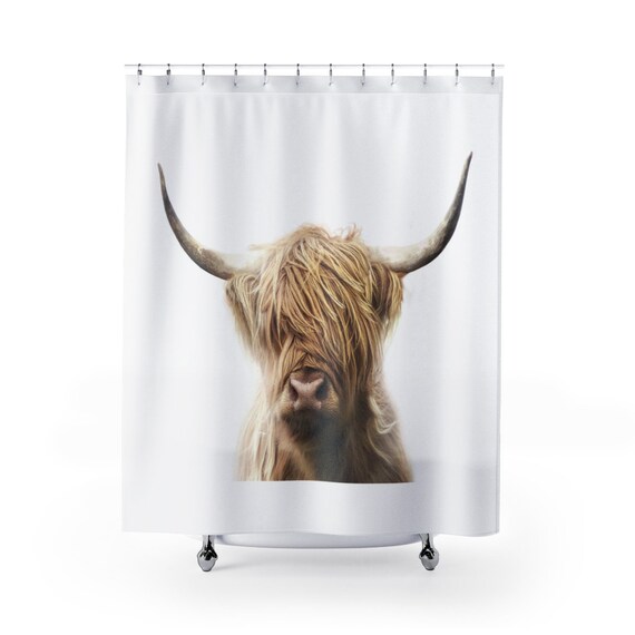 cow shower curtain