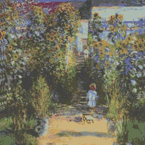 Water Lilies Counted Cross Stitch Kit 10 X Etsy