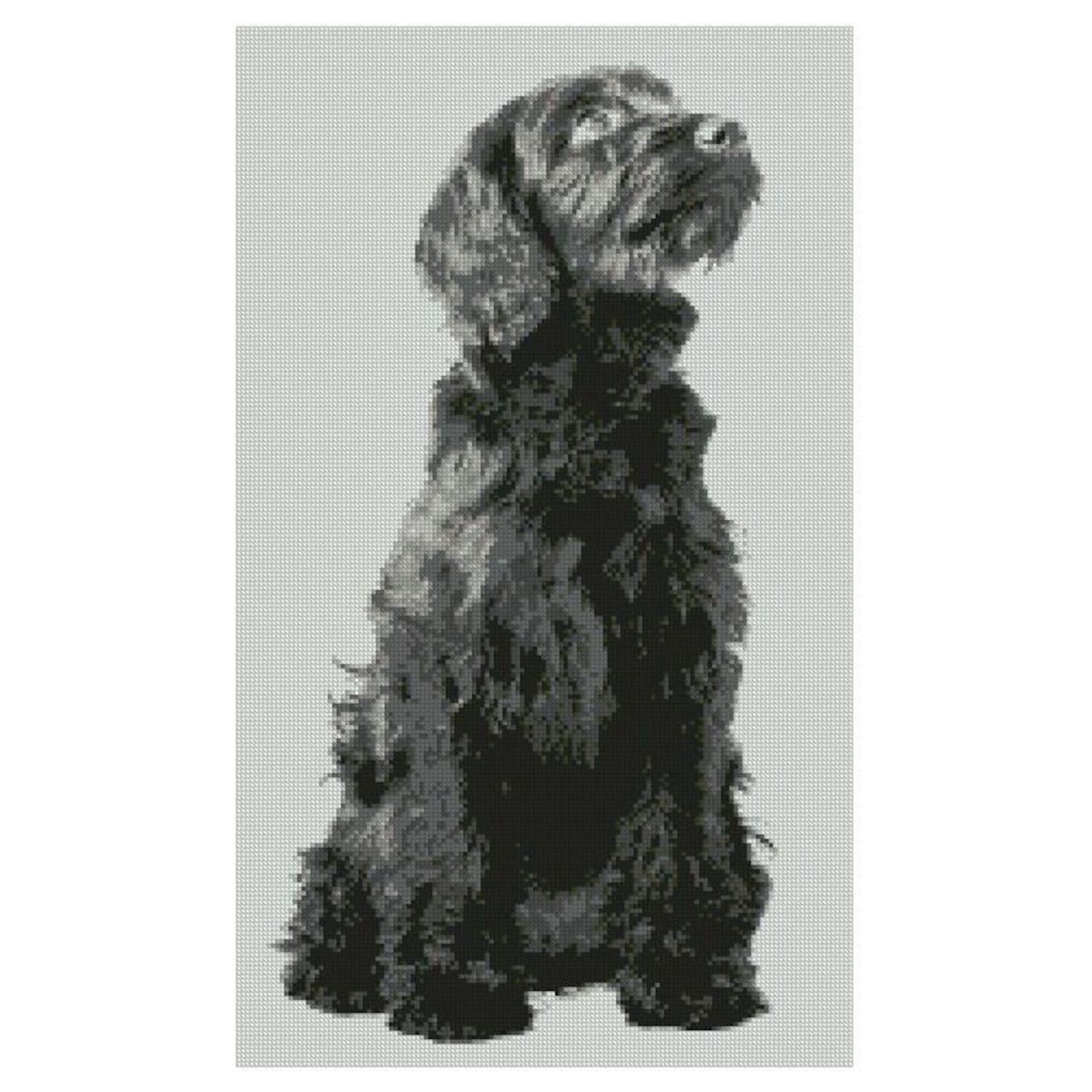 Labradoodle Dog Counted Cross Stitch Kit 8.5 X 16 - Etsy