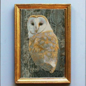 Barn Owl 6 Bird Counted Cross Stitch Kit 15&quot; x 10.00&quot;