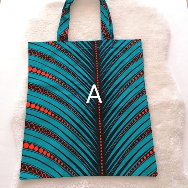 African Print Tote bag, afrikanischer Wax Print Tote bag, Umweltfreundliche afrikanische Wachs Tasche,Ankara Tote bag , Einkaufstragetasche