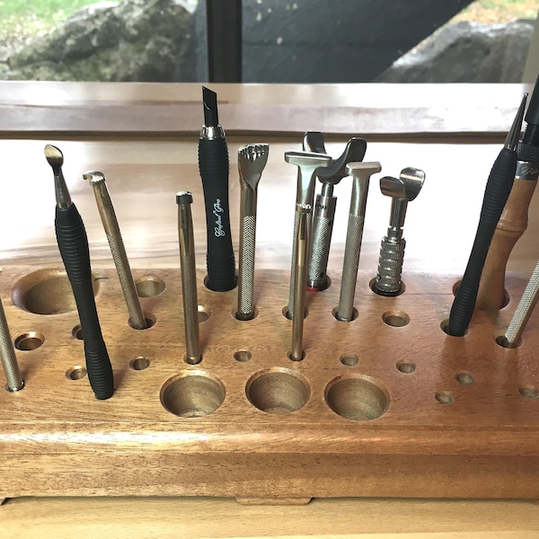Wood Carving Tool Caddy Etsy