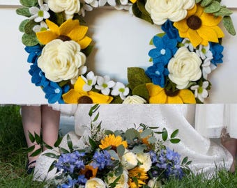 Bridal Wreath or Custom Wreath-made to order