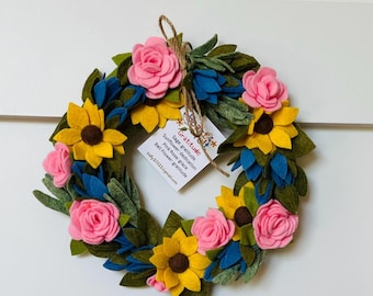 GRATITUDE wreath - 6", 8”, 10”, 14”, & 18”