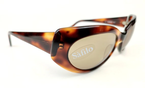 SAFILO SFINGE 047 vintage original tortoise 80s w… - image 2