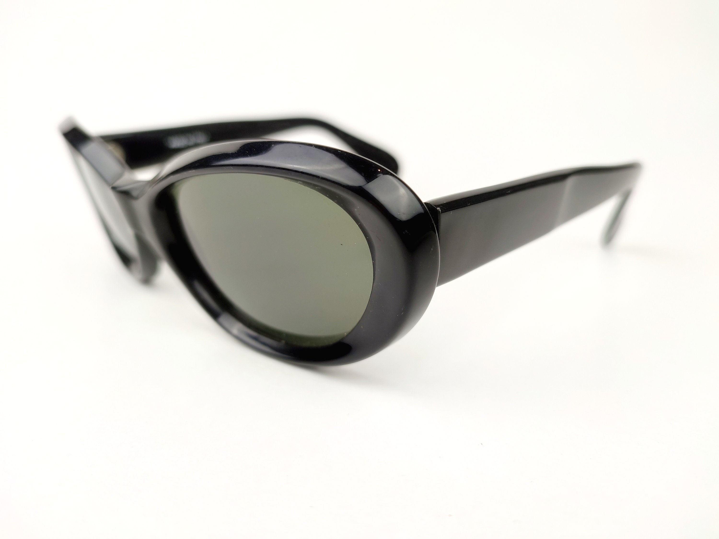 Lunettes De Soleil Femme Vintage Années 50/60 - Fabrication Française, Monture Bordeaux Acétate/métal