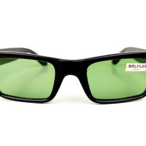 Lunettes de soleil originales vintage des années 50 pour hommes SOLFLEX ITALY - rare