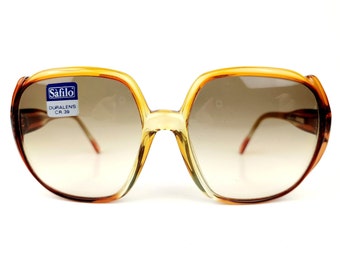 サングラス SAFILO Safilo - CF 7027/BB - KB7 18 GREY BURBERRY by SAFILO Italy Made Sunglasses Silver Checked