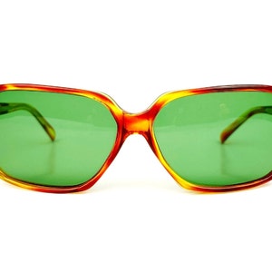 Original vintage 60s mens tortoise sunglasses not used - rare