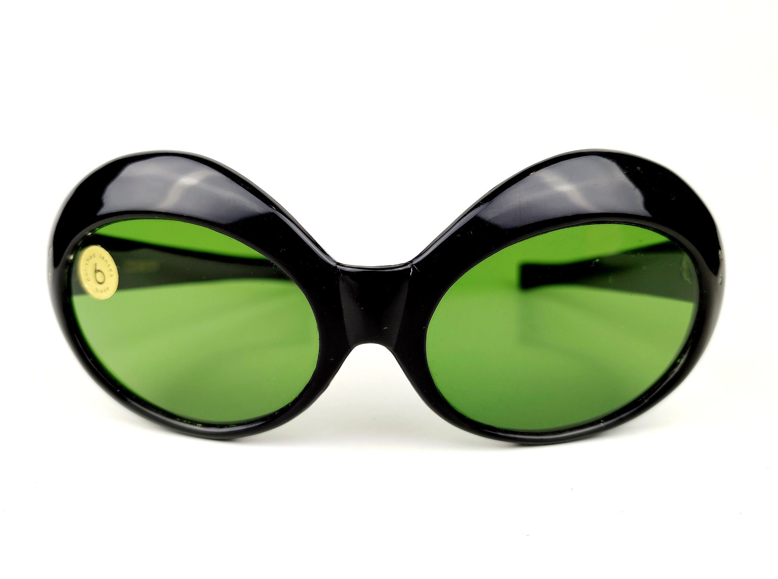 SUPERSOLFLEX ITALY original vintage 60er Jahre Jackie O Damen Sonnenbrille nicht benutzt - selten