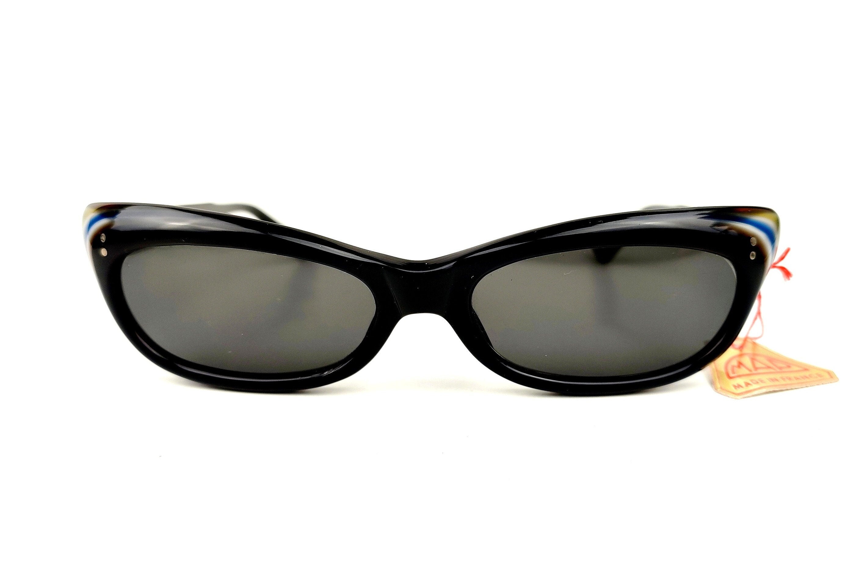 40s-50s vintage eyewear navy25％メガネ サングラス 【公式通販】