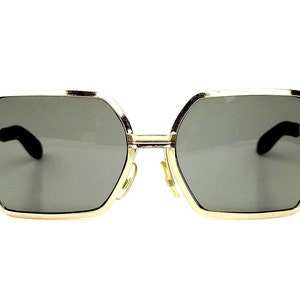 Original vintage 60s unisex hexagonal sunglasses