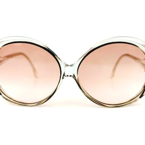 LELLO M BARRESI artiste et peintre lunettes de soleil femme originales vintage années 70 - rare