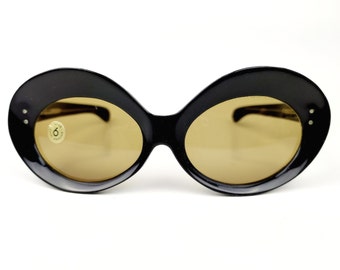 SUPERSOLFLEX ITALY original vintage 60er Jahre Jackie O Damen Sonnenbrille nicht benutzt - selten