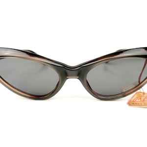 MAP FRANCE cat eye 50s original vintage womens handmade sunglasses not used