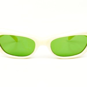 Original vintage 50er Jahre Cat Eye Damen Sonnenbrille unbenutzt - selten