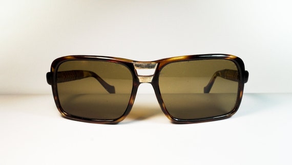 Original vintage 60s mens tortoise sunglasses not