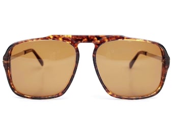KADIMA DEAN vintage original mens 70s tortoise sunglasses not used