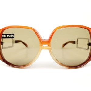 Original vintage 60s handmade not used sunglasses