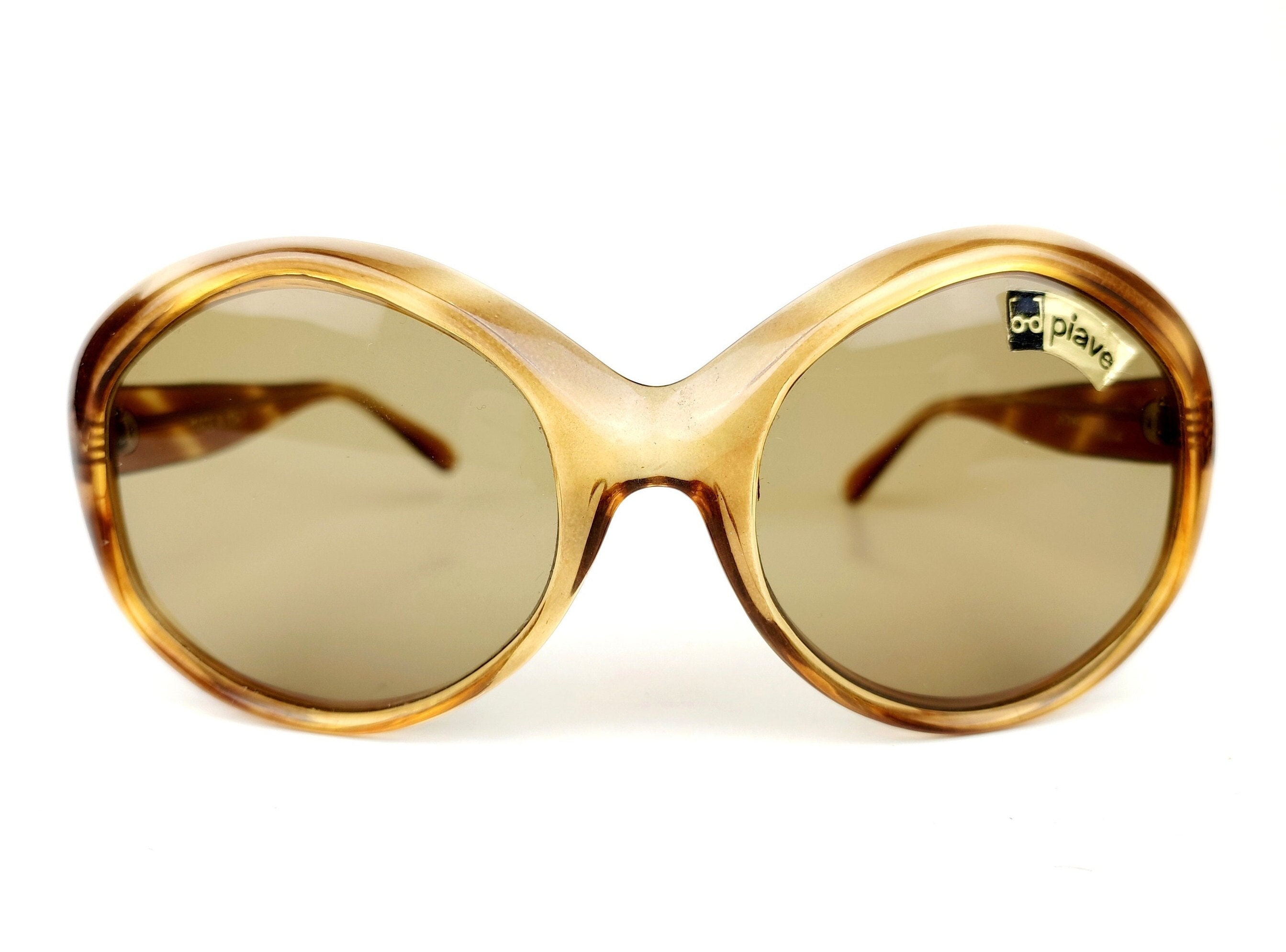 Vintage 1960s Piave Italy Oversized  Sunglasses Piave Ladies Vintage Italian Oversized Sunglasses Circa  main image 2