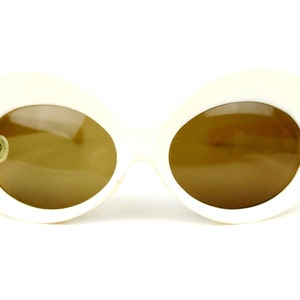 SUPERSOLFLEX ITALIA occhiali da sole da donna Jackie O vintage originali anni &#39;60 non usati - rari