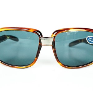 Original vintage 60s mens tortoise sunglasses not used