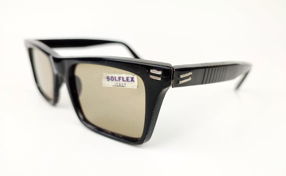 SOLFLEX ITALY original vintage 50s mens sunglasse… - image 3