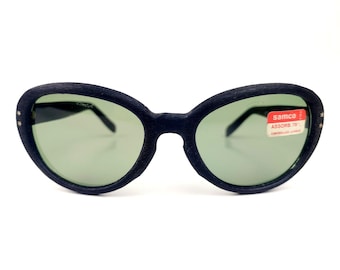 SAMCO ITALY original Vintage Katzenauge 60er Jahre Damen Sonnenbrille nicht benutzt