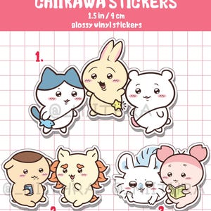 Chiikawa Stickers