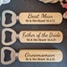Personalised Wooden Bottle Opener Gift, Engraved Wedding Gift for Best man, Father of the Bride, Usher Groomsman -Wedding day Gifts Keepsake 