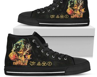 led zeppelin converse shoes